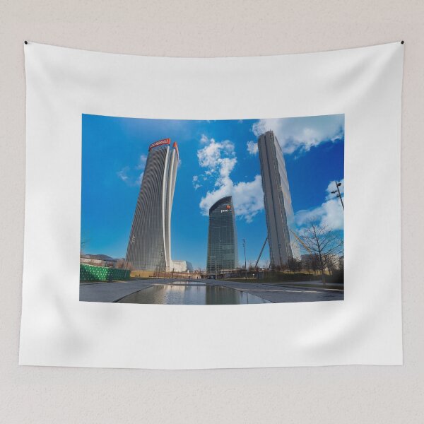 Item preview, Three skyscrapers in Milan designed and sold by pietrofoto.