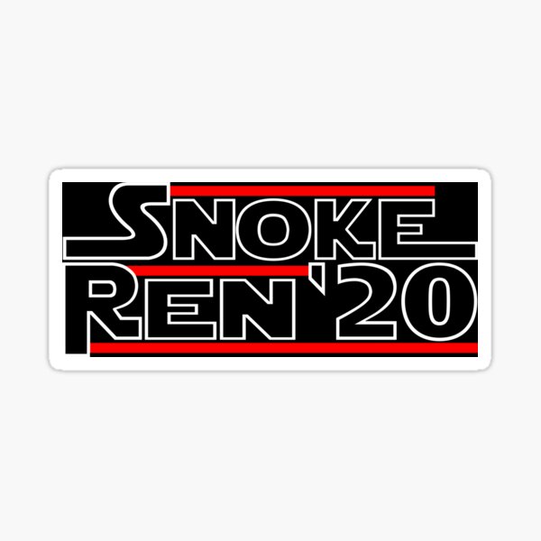 Vista previa del artículo con la obra «Snoke / Ren 2020», diseñado y vendido por PETRIPRINTS.