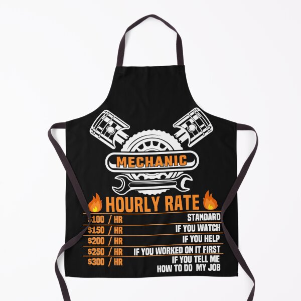 Item preview, Funny Mechanic Hourly Rate Labor Rates Shirt designed and sold by PuPPuB.
