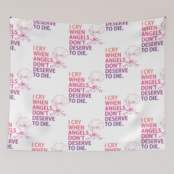 Item preview, NGE! I CRY WHEN ANGELS DON'T DESERVE TO DIE.  designed and sold by Thtjjtlv.
