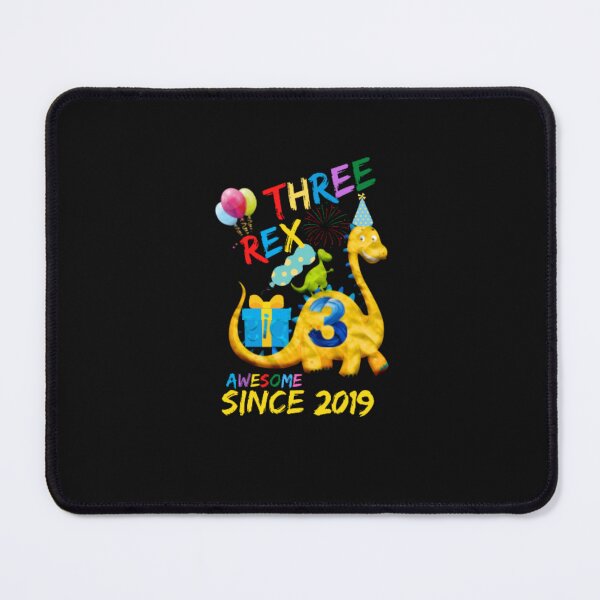 Item preview, Three Rex Awesome Since 2019 Funny Birthday Boys designed and sold by anas667.