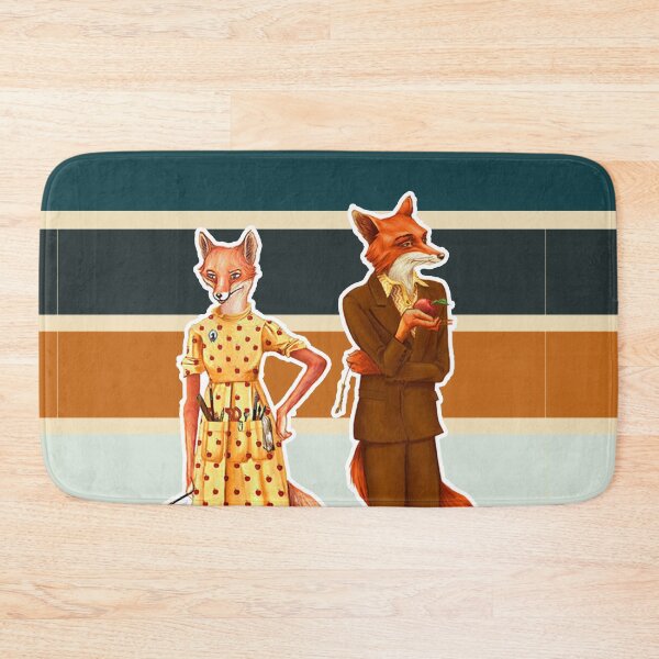 Item preview, Fantastic Mr. fox and Mrs. Fox Funny designed and sold by VINU-DESIGNS.