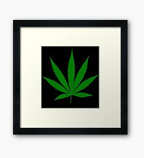 Weed Framed Print