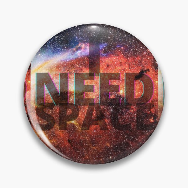 Item preview, I Need Space - Fiery Red Galaxy designed and sold by Quirkdom.