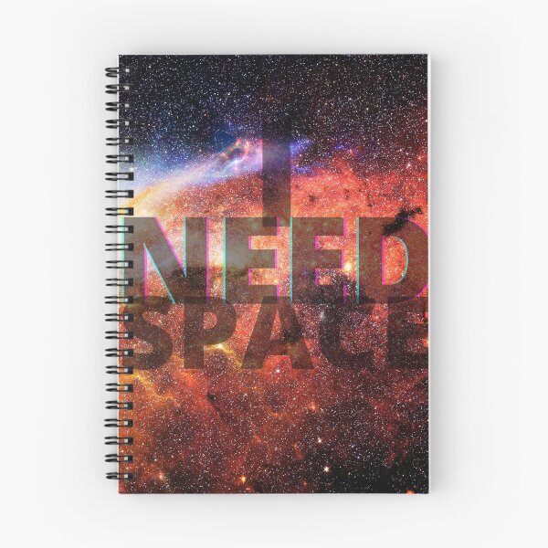 Item preview, I Need Space - Fiery Red Galaxy designed and sold by Quirkdom.