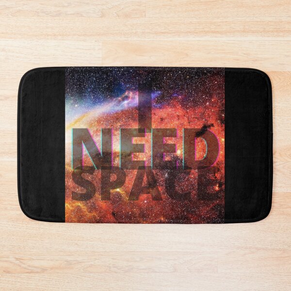 Item preview, I Need Space - Fiery Red Galaxy designed and sold by Quirkdom.