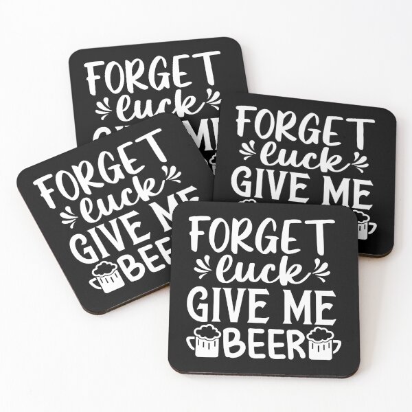 Item preview, St. Patricks Forget Luck Give Me Beer designed and sold by niftyhub.