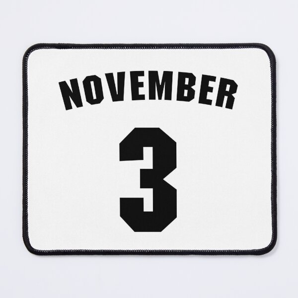 Item preview, Date of birth 3 November birthday gift sport design designed and sold by Panya-Design.