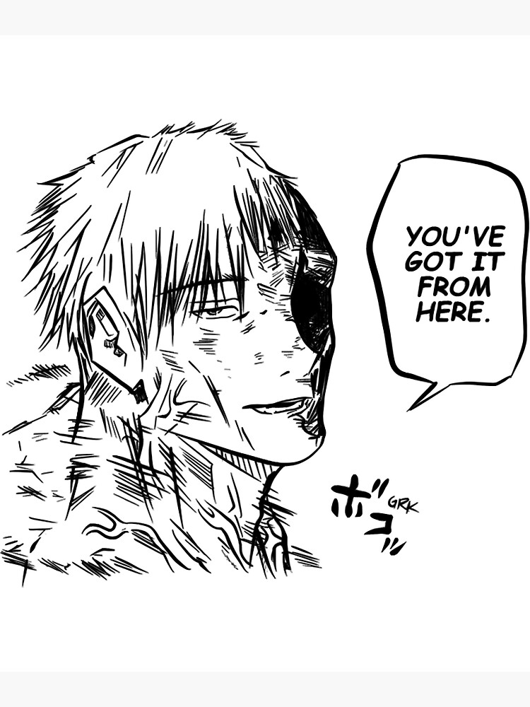 ""You&ve Got It From Here" - Nanami Kento Quote - Jujutsu Kaisen Manga ...