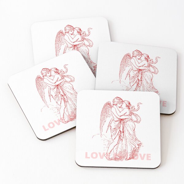 Item preview, kiss of an angel and a human.. Love is love designed and sold by JAG2B.