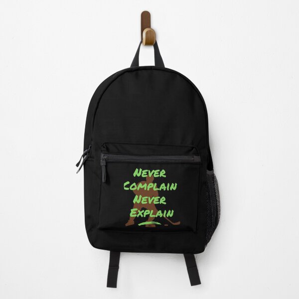 Item preview, Motivational quote Never Complain Never Explain for hockey player designed and sold by Xavia-AU.