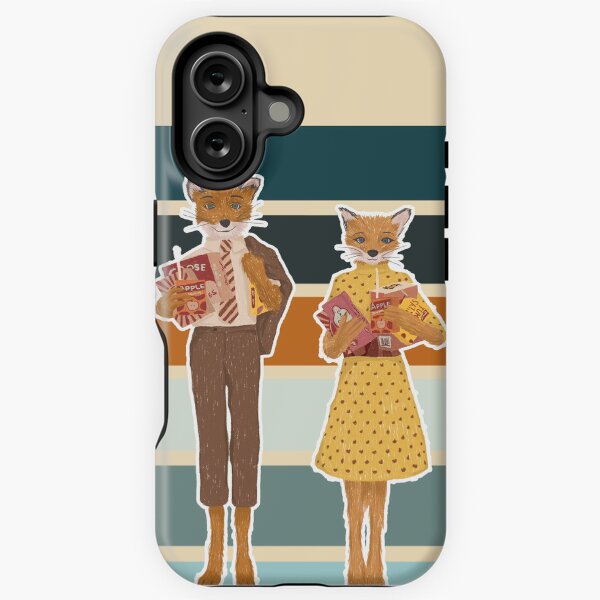 Vista previa del artículo con la obra «Fantástico Sr. Zorro y Sra. Zorro Divertido», diseñado y vendido por VINU-DESIGNS.