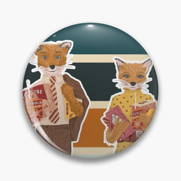 Item preview, Fantastic Mr. fox and Mrs. Fox Funny designed and sold by VINU-DESIGNS.