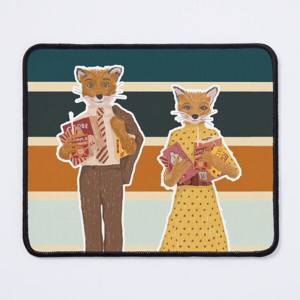 Item preview, Fantastic Mr. fox and Mrs. Fox Funny designed and sold by VINU-DESIGNS.