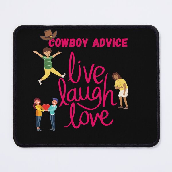 Item preview, Cowboy Advice designed and sold by SolSel ⭐⭐⭐⭐⭐.