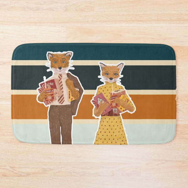 Item preview, Fantastic Mr. fox and Mrs. Fox Funny designed and sold by VINU-DESIGNS.