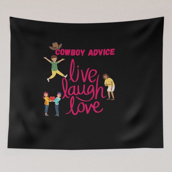 Item preview, Cowboy Advice designed and sold by SolSel ⭐⭐⭐⭐⭐.