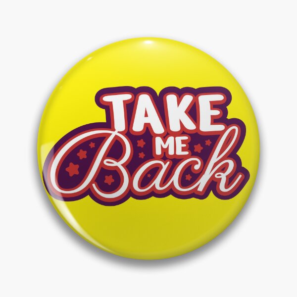 Item preview, Take me back Typography Design designed and sold by BrightLightArts.