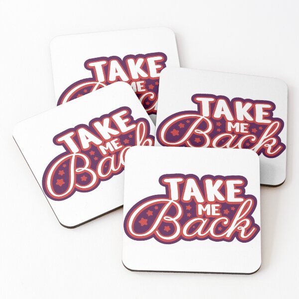 Item preview, Take me back Typography Design designed and sold by BrightLightArts.