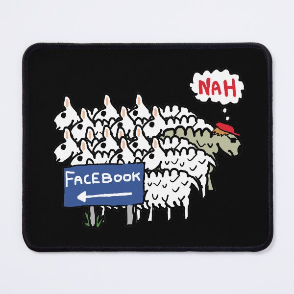 Item preview, Anti Facebook designed and sold by Mark-Ewbie.