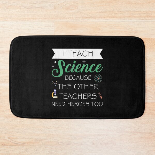 Item preview, I Teach Science Because The Other Math Teacher  designed and sold by laurenm233.