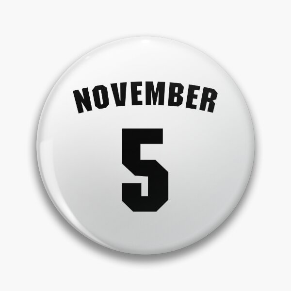Item preview, Date of birth  5 November  birthday gift sport design designed and sold by Panya-Design.