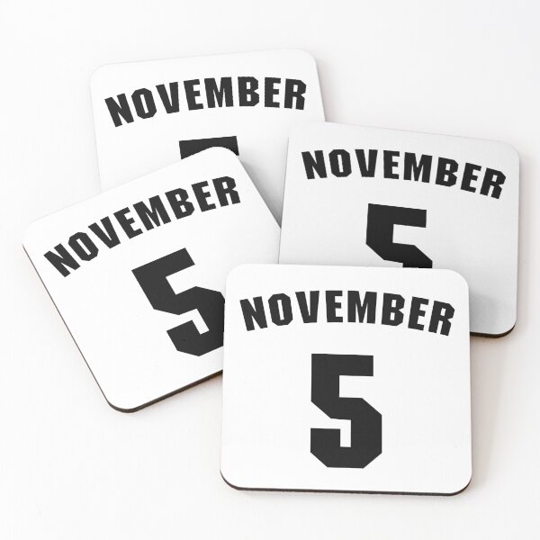 Item preview, Date of birth  5 November  birthday gift sport design designed and sold by Panya-Design.
