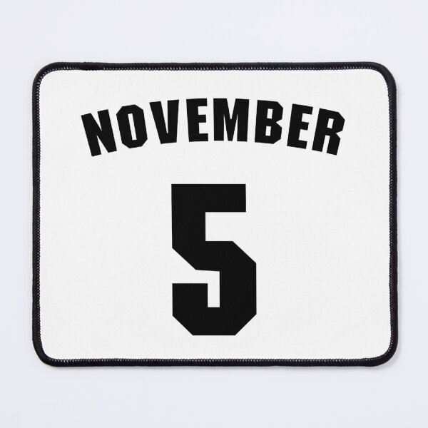 Item preview, Date of birth 5 November birthday gift sport design designed and sold by Panya-Design.