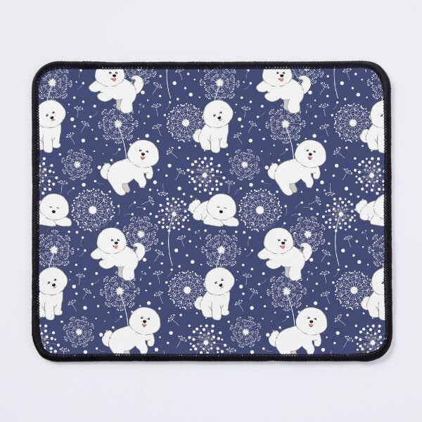 Item preview, Bichon Frise Dandelion Blowball Flowers designed and sold by Lulupainting.