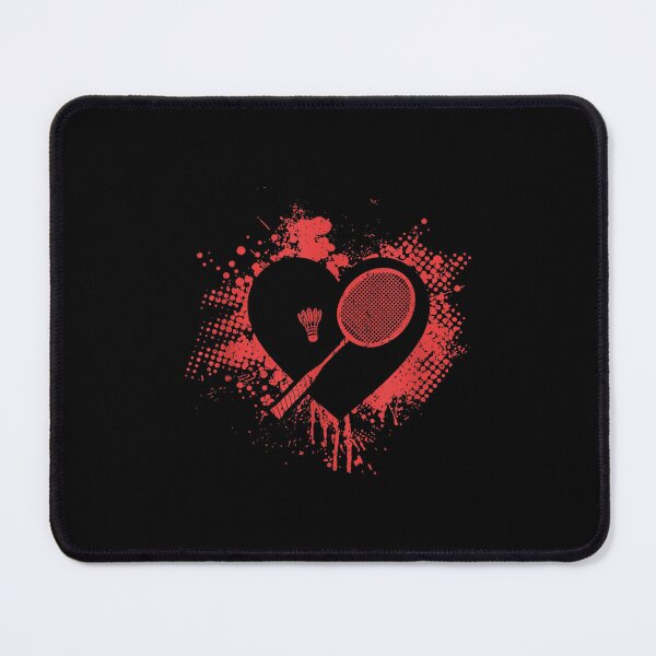 Item preview, I Love Badminton Badminton Sports Player Valentine's Day designed and sold by laurenm233.