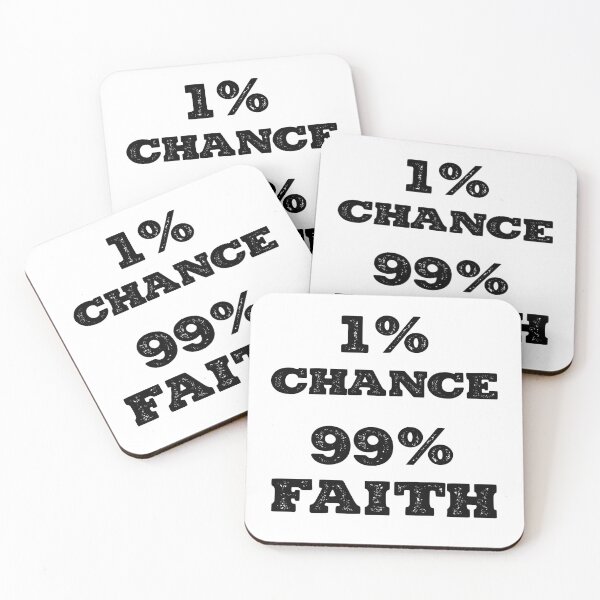 Item preview, 1% chance, 99% faith designed and sold by Tee-Star.