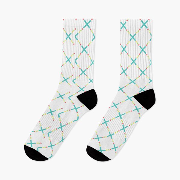 Item preview, Mid Century Modern Diamond Lattice Yellow Blue Pink Red Green Pattern Print Mid Mod Deco designed and sold by Shayna Westfall.