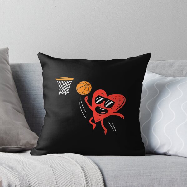 Item preview, Heart Playing Basketball Cute Valentines Day Sports Men Boys  designed and sold by laurenm233.