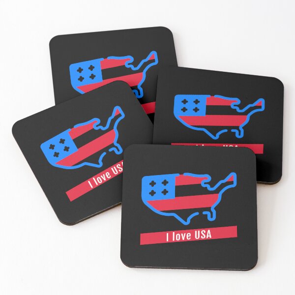 Item preview, I love USA design designed and sold by sreckov-desig.