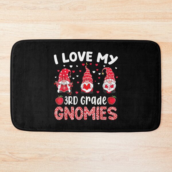 Item preview, I Love My 3rd Grade Gnome Gnomies Valentines Day For Teacher  designed and sold by laurenm233.