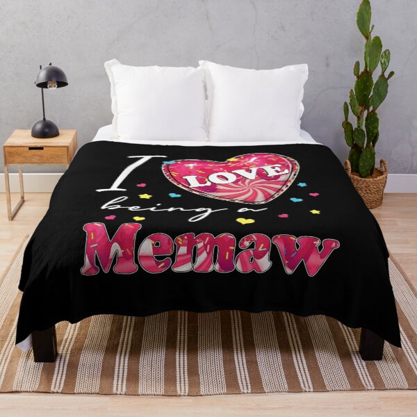 Item preview, Funny Heart Love Being Memaw Family Matching Valentines Day  designed and sold by laurenm233.