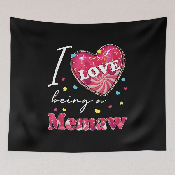 Item preview, Funny Heart Love Being Memaw Family Matching Valentines Day  designed and sold by laurenm233.