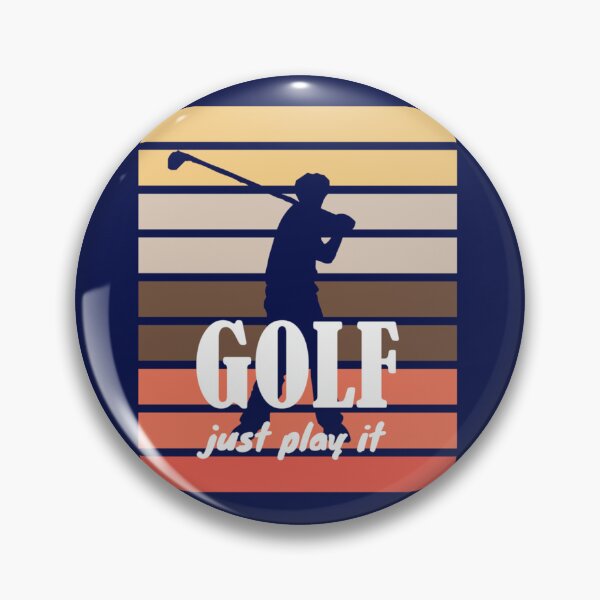 Item preview, Golf Just Play It. Golf lovers. Golfer. Sports. For Golfers. Retro colors. Colorful Tri-blend designed and sold by Xavia-AU.