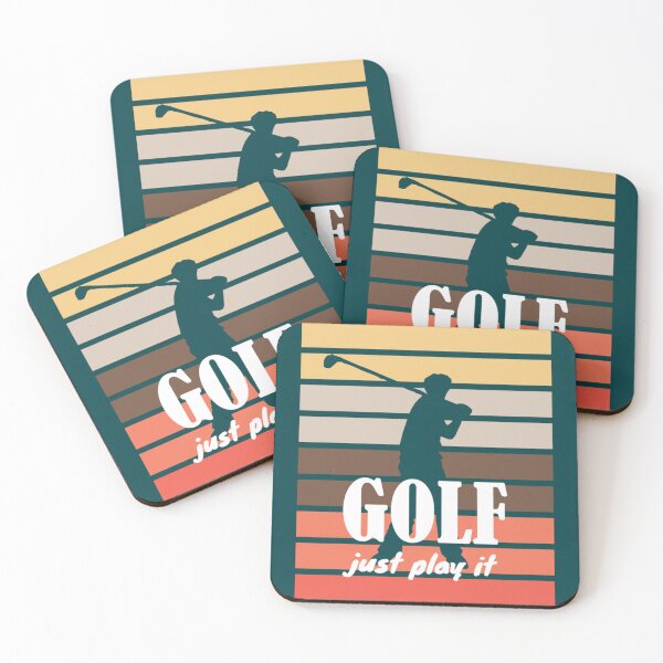 Item preview, Golf Just Play It. Golf lovers. Golfer. Sports. For Golfers. Retro colors. Colorful Tri-blend designed and sold by Xavia-AU.
