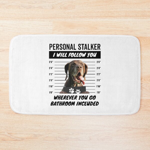Item preview, Personal Stalker Dog – Liver Roan German Shorthaired Pointer designed and sold by More Cute Dogs.