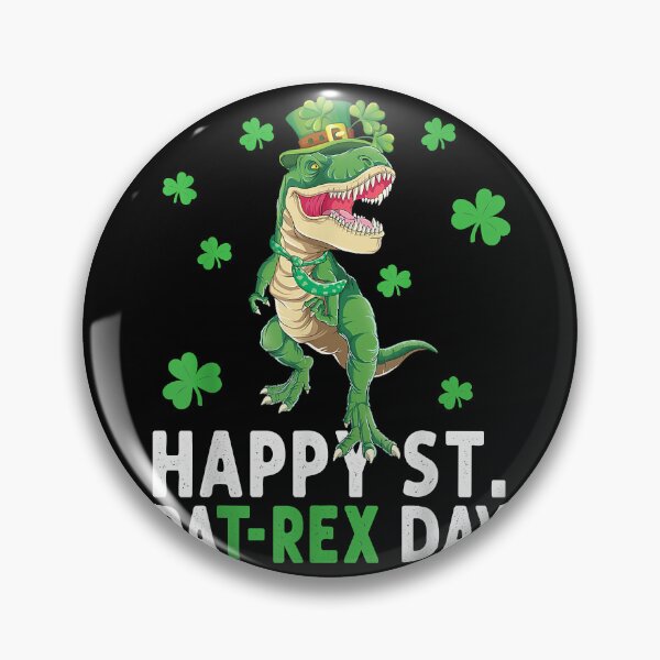 Item preview, Happy St Pat T-Rex Saint Patrick's Day Dinosaur Boys Kids designed and sold by MarieSmart77.