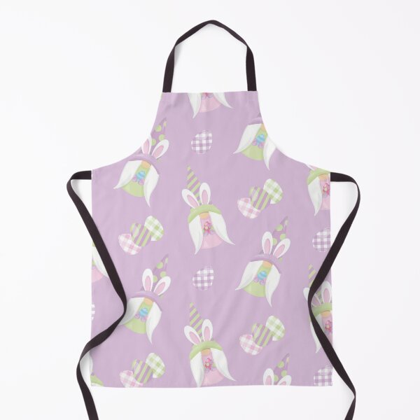 Item preview, Cute Bunny Rabbit Gnome Easter Egg Pattern designed and sold by ILLYL Creatives.