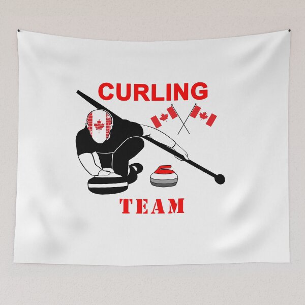 Item preview, Canada Curling: Funny design for curling lovers designed and sold by fajali master.