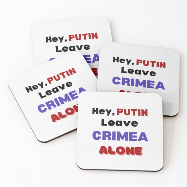 Item preview, Hey, PUTIN  Leave CRIMEA Alone designed and sold by guitarkel.