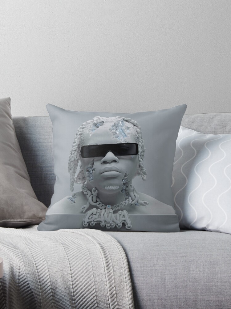 Pushin P Gunna Young Thug Future Album Cover Throw Pillow By Lovemma Redbubble