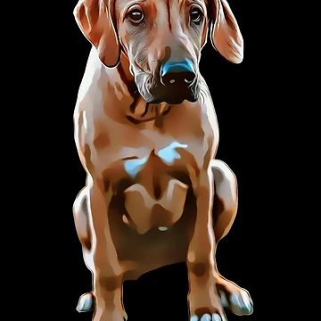 Artwork thumbnail, Rhodesian Ridgeback by NiftyTees