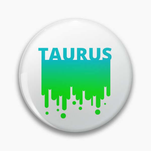 Item preview, Taurus Neon Blue Green designed and sold by Hellofriendco.