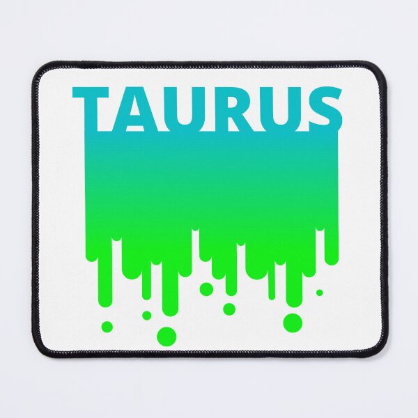 Item preview, Taurus Neon Blue Green designed and sold by Hellofriendco.