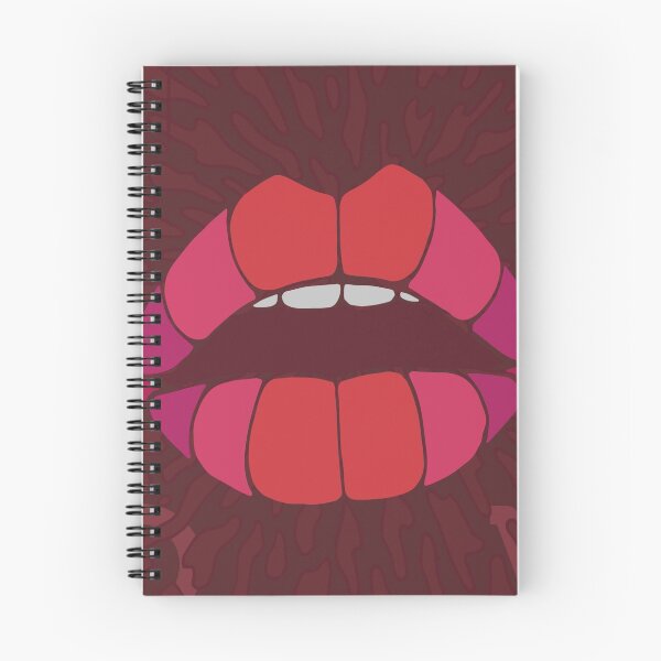 Item preview, psychedelic lips designed and sold by Barbazul.