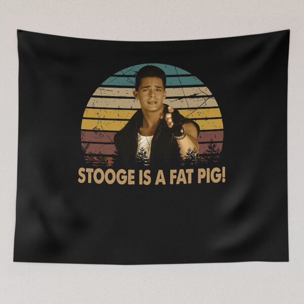 Item preview, Stooge is a fat pig poster vintage designed and sold by FabiDias1149.